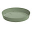 Nurgul Deep Lichen Green Saucer (Dia)15.5cm