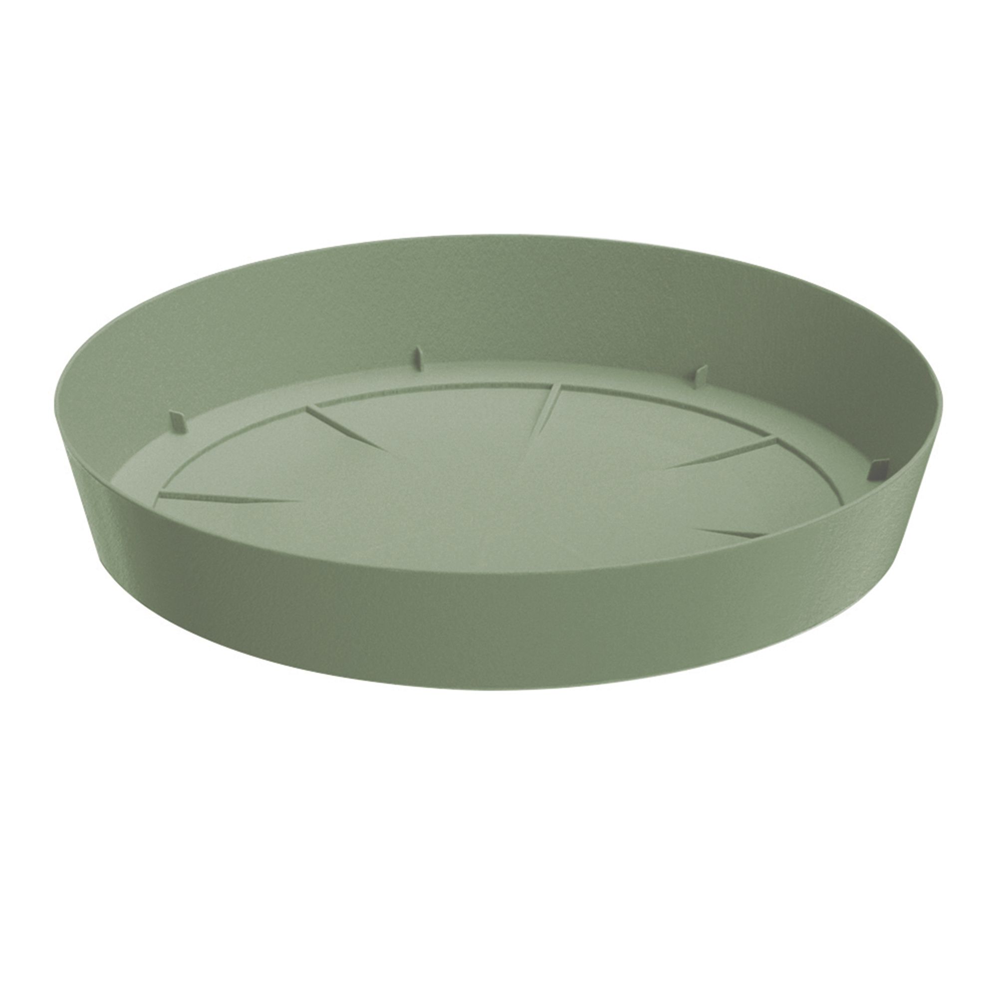 Nurgul Deep Lichen Green Saucer (Dia)30.5cm