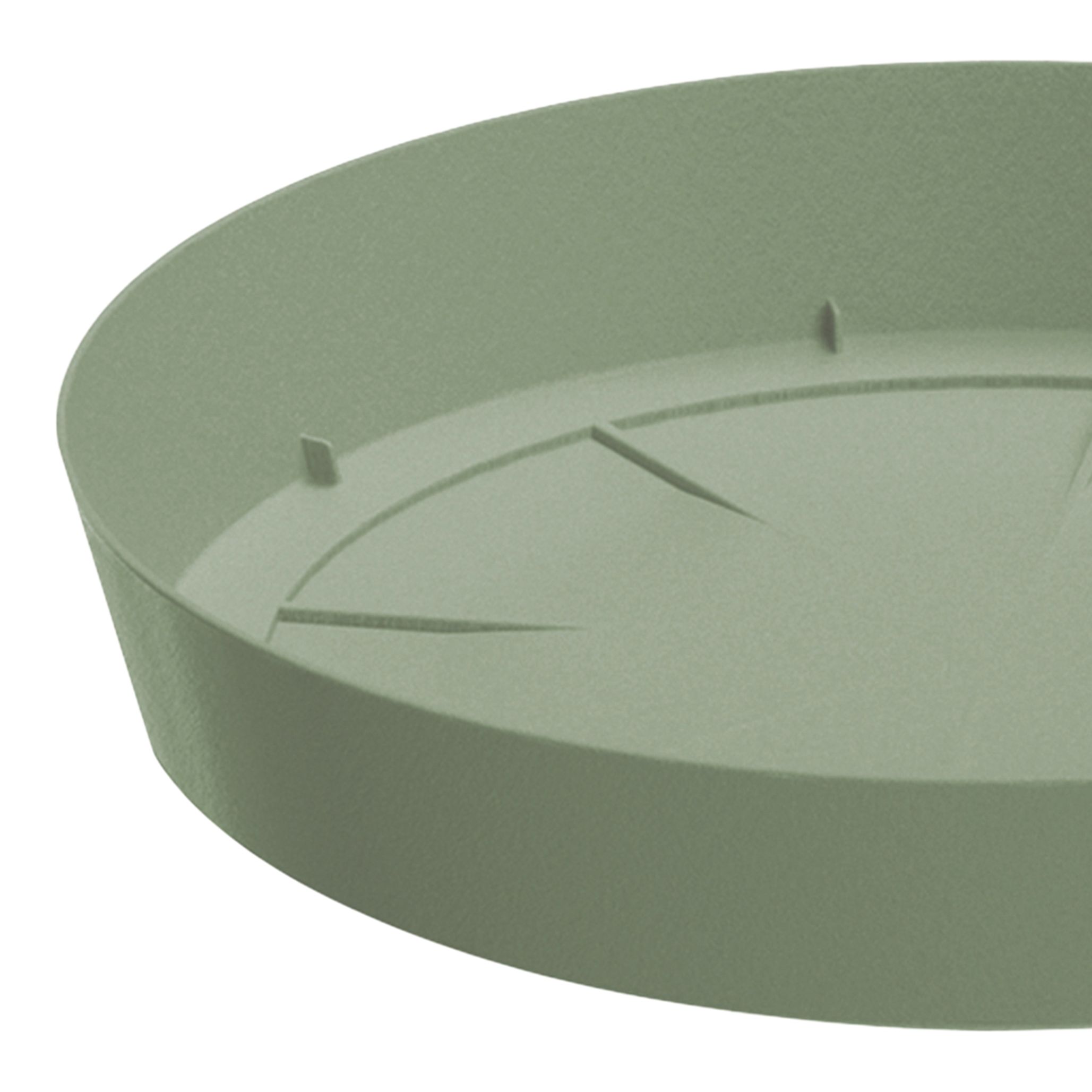 Nurgul Deep Lichen Green Saucer (Dia)30.5cm
