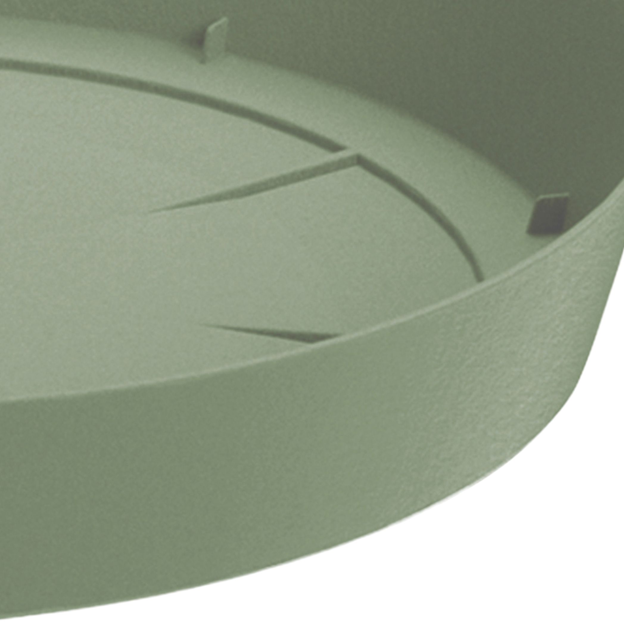 Nurgul Deep Lichen Green Saucer (Dia)30.5cm