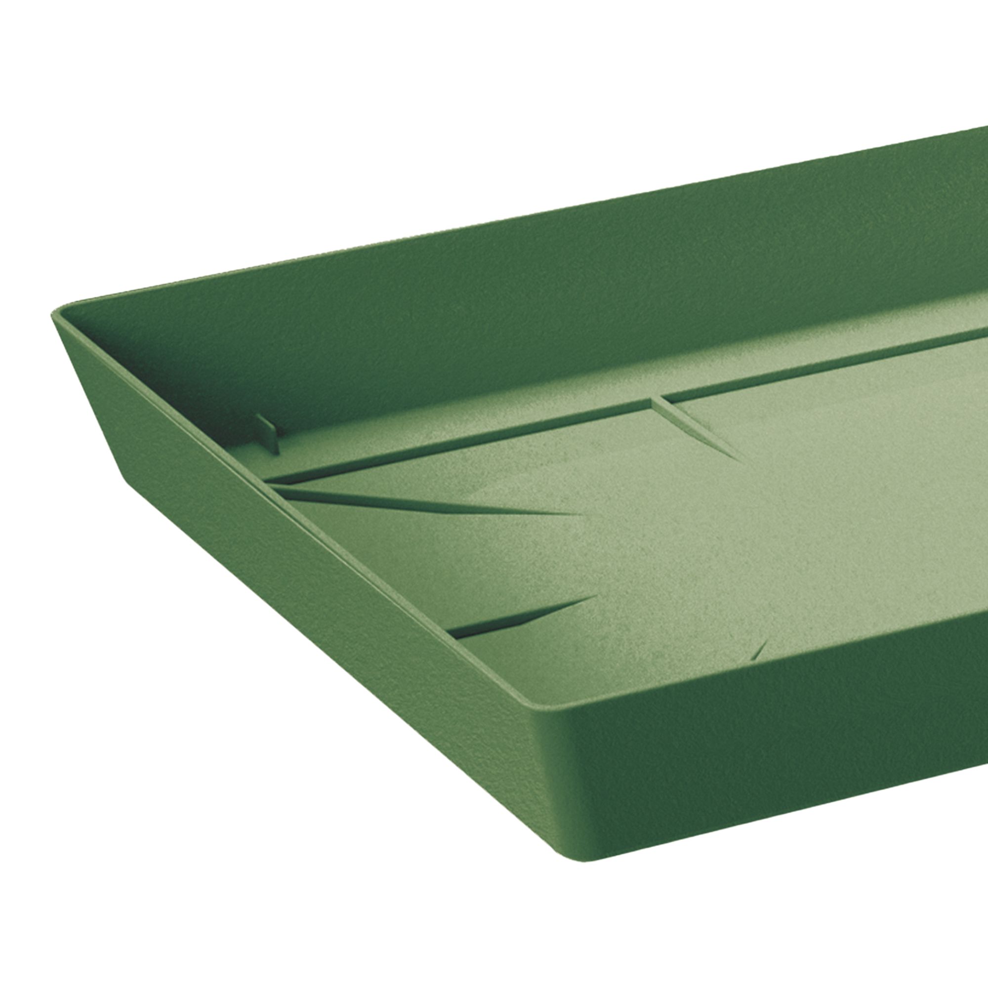 Nurgul Deep Lichen Green Trough saucer