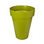 Nurgul Green Plastic Round Plant pot (Dia)40cm