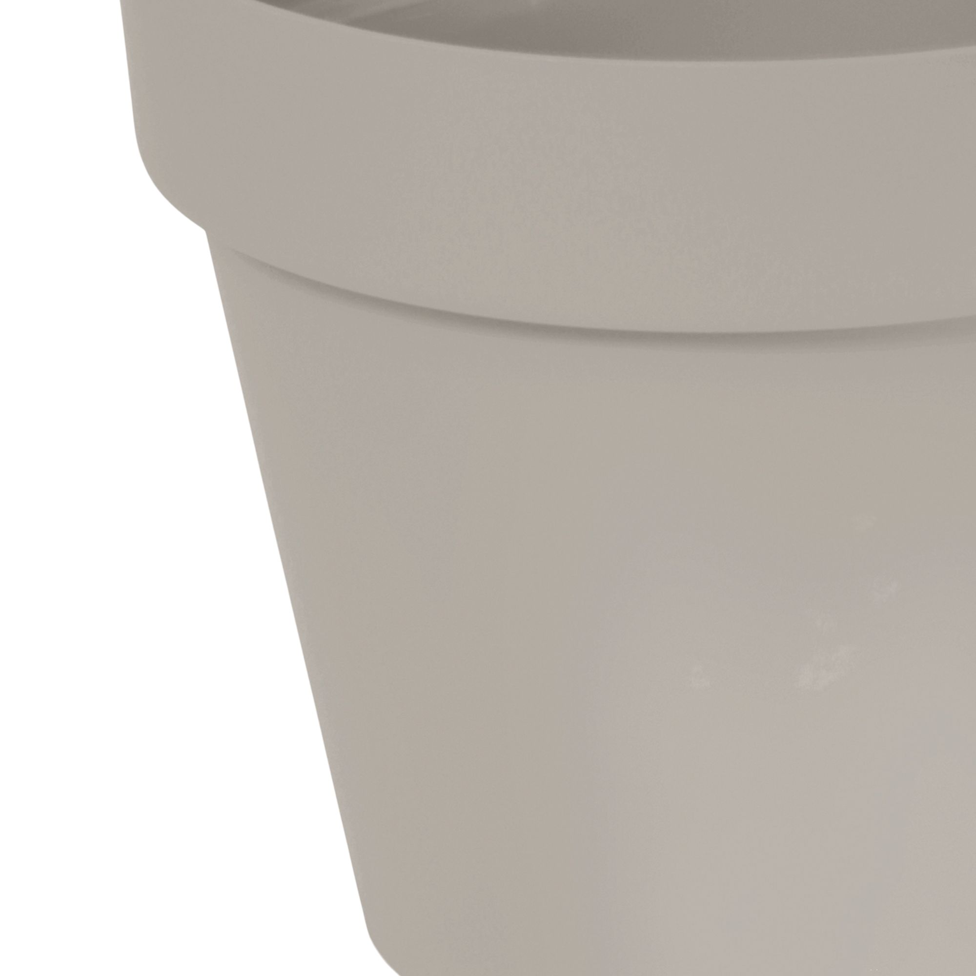 Nurgul Peyote Polypropylene Circular Plant pot (Dia)30cm