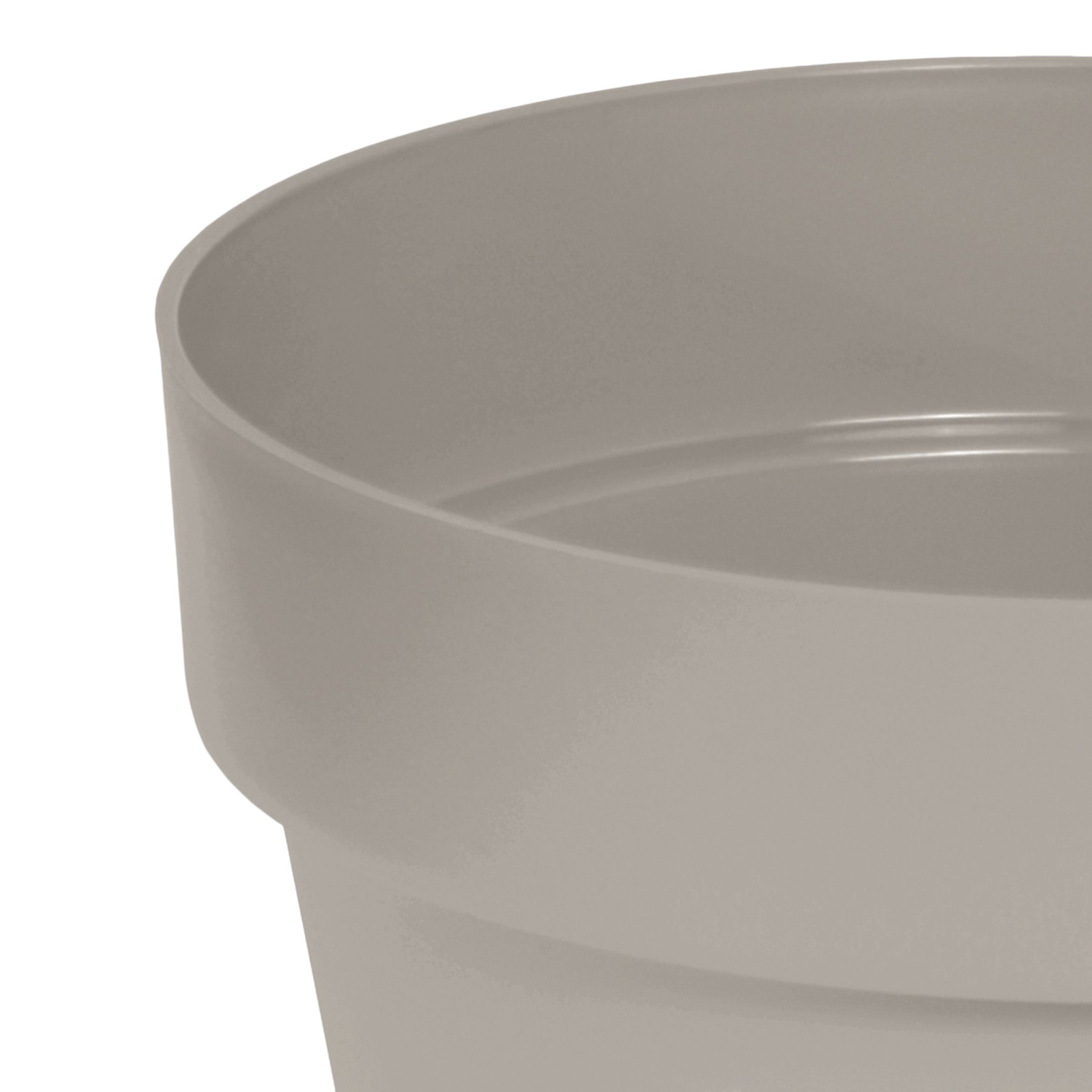 Nurgul Peyote Polypropylene Circular Plant pot (Dia)40cm