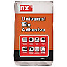 NX Flexible Universal Stone white Tile Adhesive, 20kg