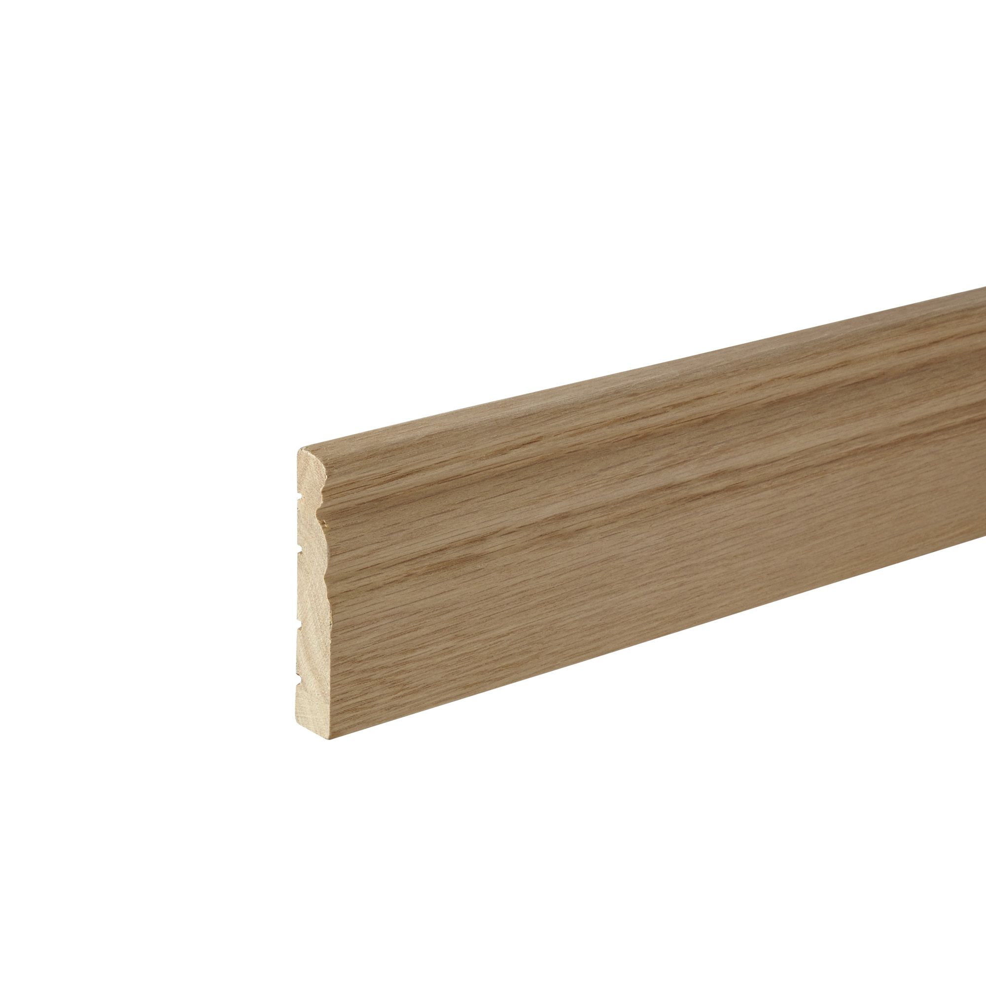 Oak Architrave (L)2.15m (W)95mm (T)18mm, Pack of 5