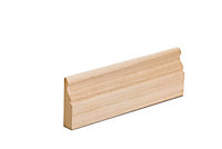 Oak Ogee Architrave (L)2.1m (W)69mm (T)18mm, Pack of 5
