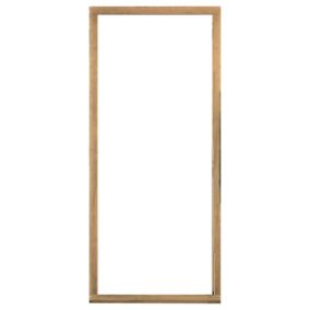 Oak veneer External door frame, (H)1981mm (W)762mm