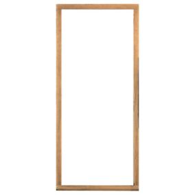 Oak veneer External door frame, (H)1981mm (W)838mm