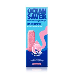OceanSaver EcoDrops Concentrated Pomegranate Tide Tablet Bathroom Cleaning spray, 10ml