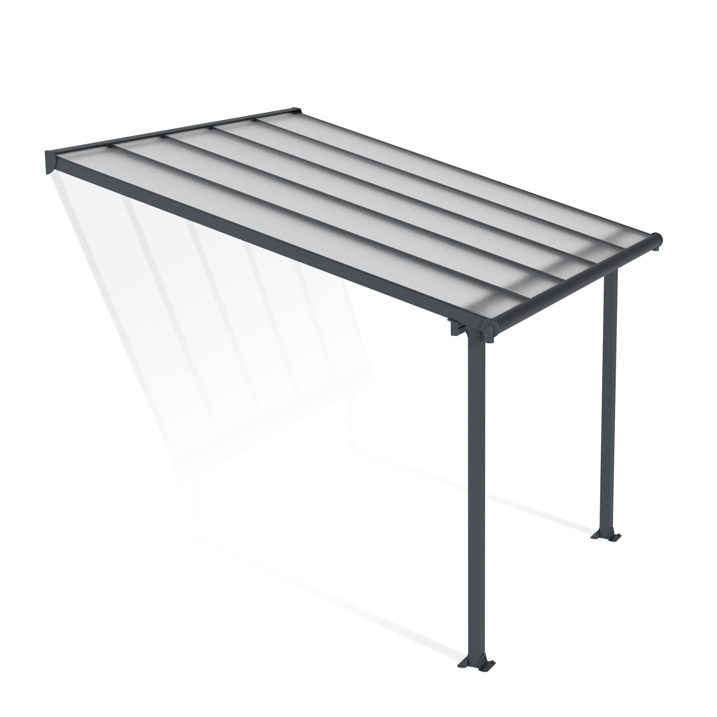 Olympia Grey Patio cover (H)3050mm (W)2950mm (D)3050mm