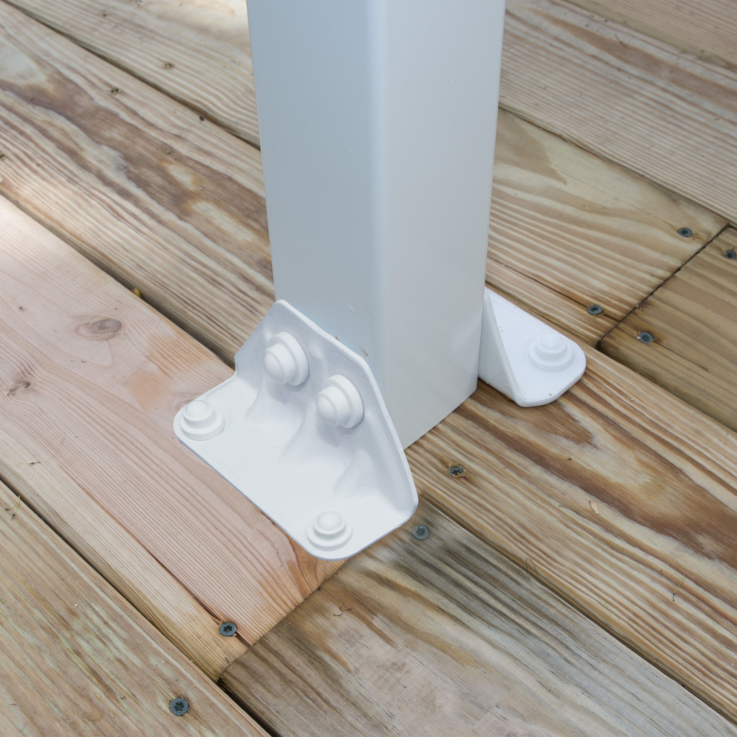 Olympia White Patio cover (H)3050mm (W)2950mm (D)7300mm