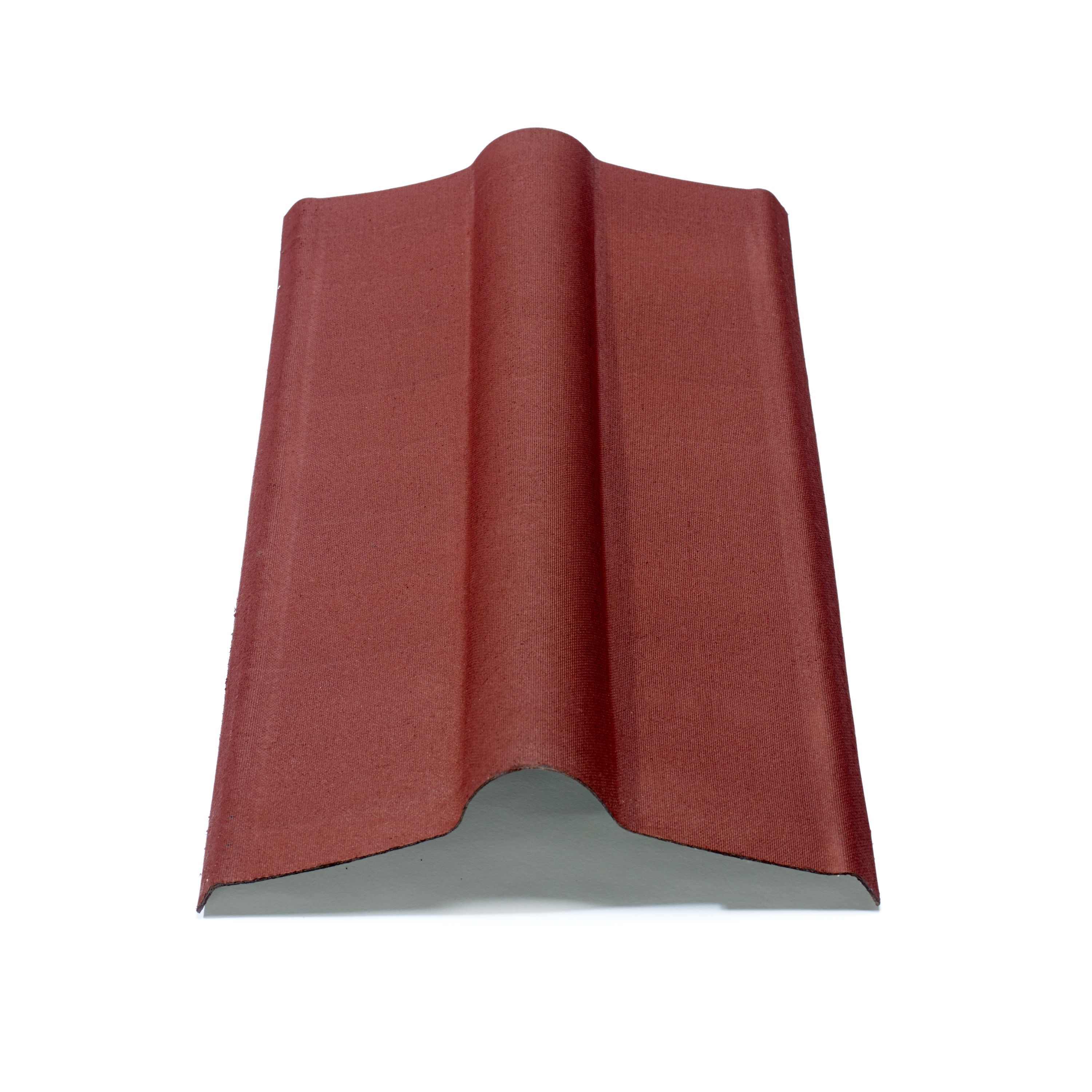 Onduline Red Bitumen Ridge piece (L)1000mm (W)420mm