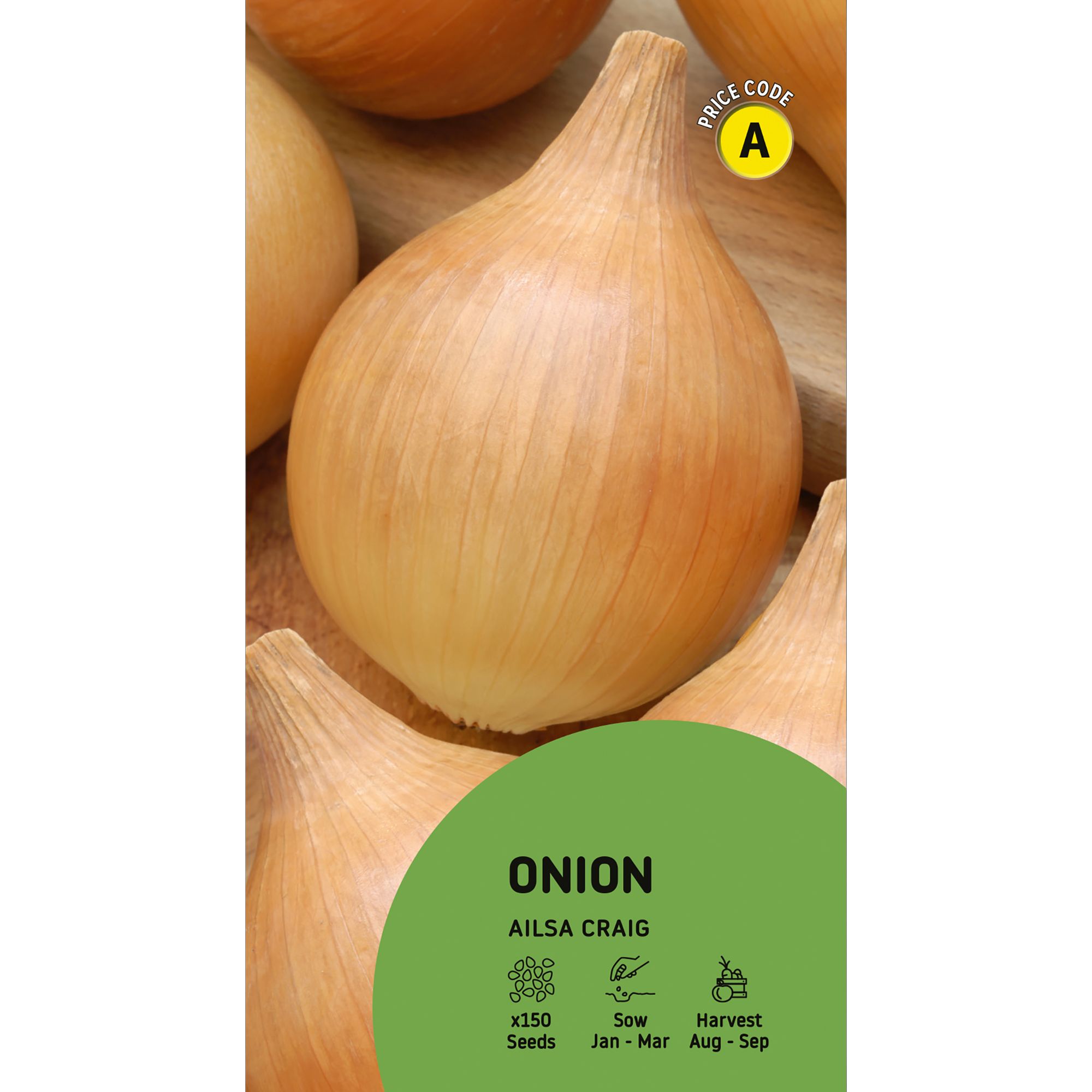 Onion 'Ailsa Craig' Vegetable Seeds