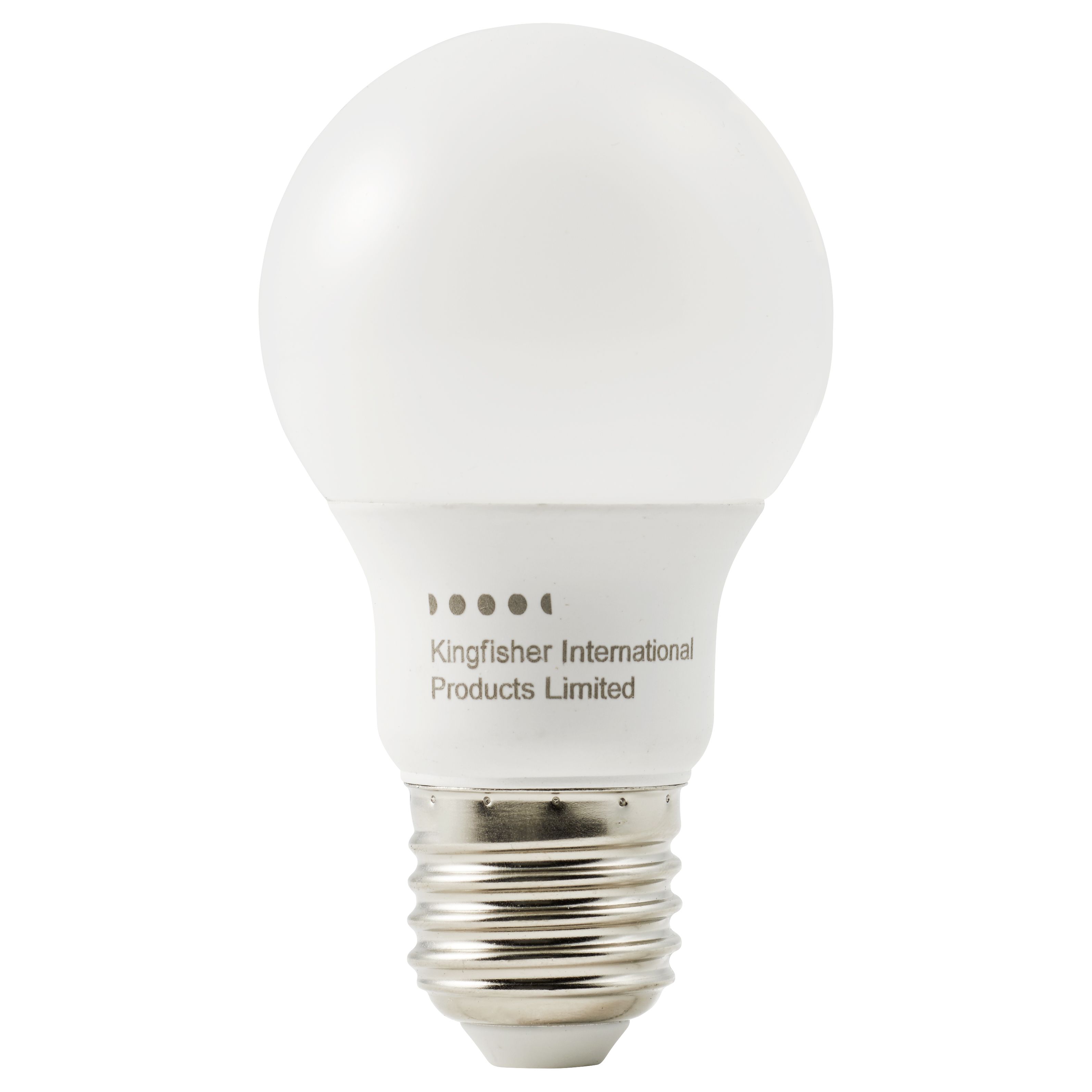 OPP E27 4.8W 470lm 240° White A60 Warm white LED Light bulb