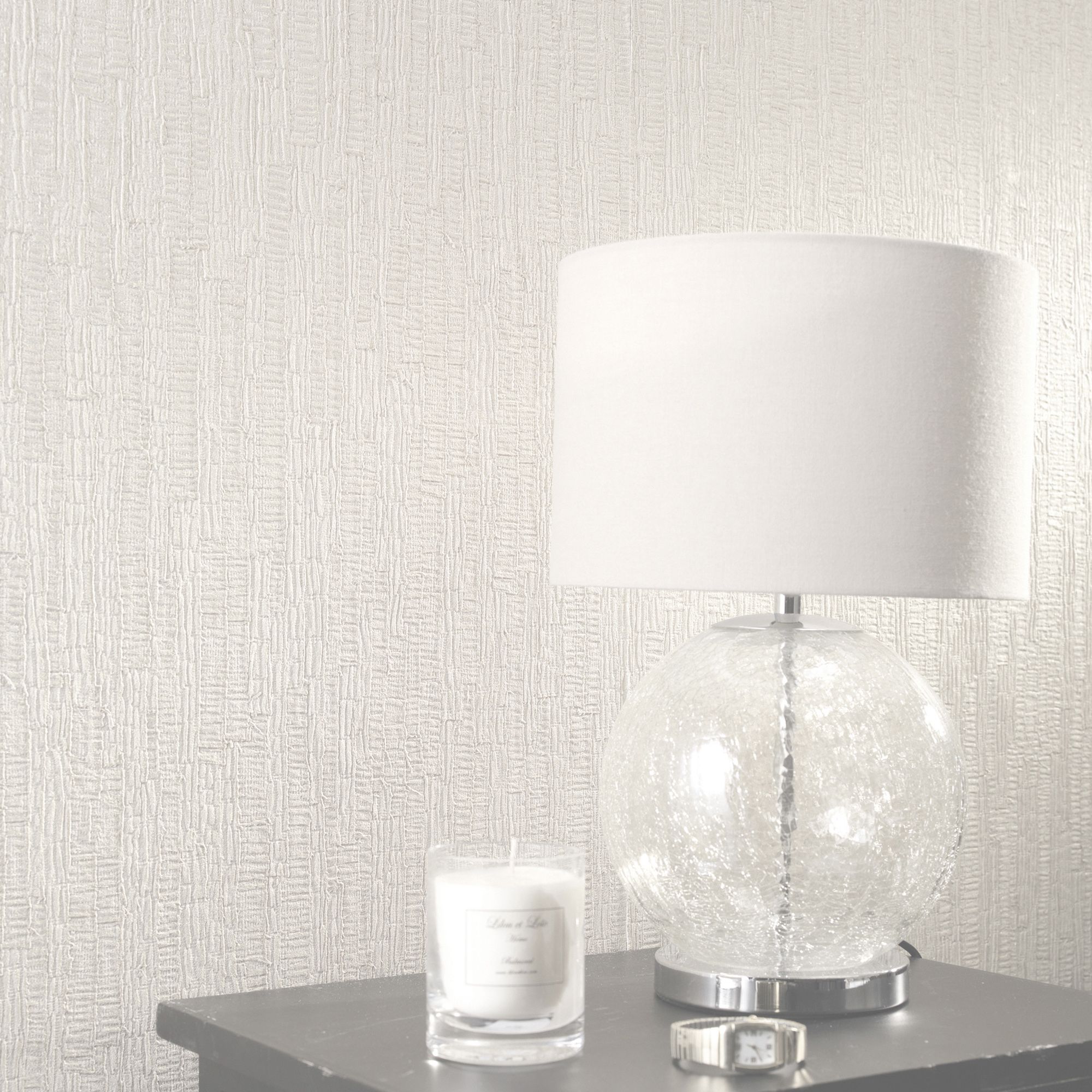 Opus Cream Ornella Bark Embossed Wallpaper
