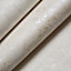 Opus Roselea Cream Texture Metallic effect Textured Wallpaper