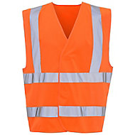 Orange Hi-vis waistcoat Large
