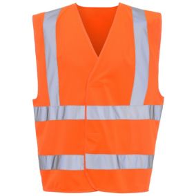 Orange Hi-vis waistcoat X Large