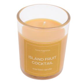 Orange Island fruit cocktail Jar candle Small