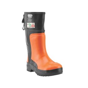 Oregon Yukon Black & orange Safety wellingtons, Size 13
