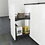 Orion grey Soft-close Universal Pull-out storage, (H)506mm (W)300mm