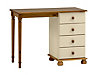 Oslo Cream 4 drawer Desk (H)741mm (W)890mm (D)465mm