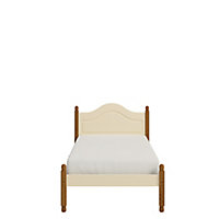Oslo Cream Single Bed frame (H)935mm (W)1002mm
