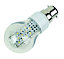 Osram B22 2W 100lm Warm white LED Light bulb
