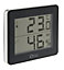 Otio Black Thermometer/Hygrometer
