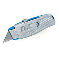 OX 60mm Steel Silver Retractable knife