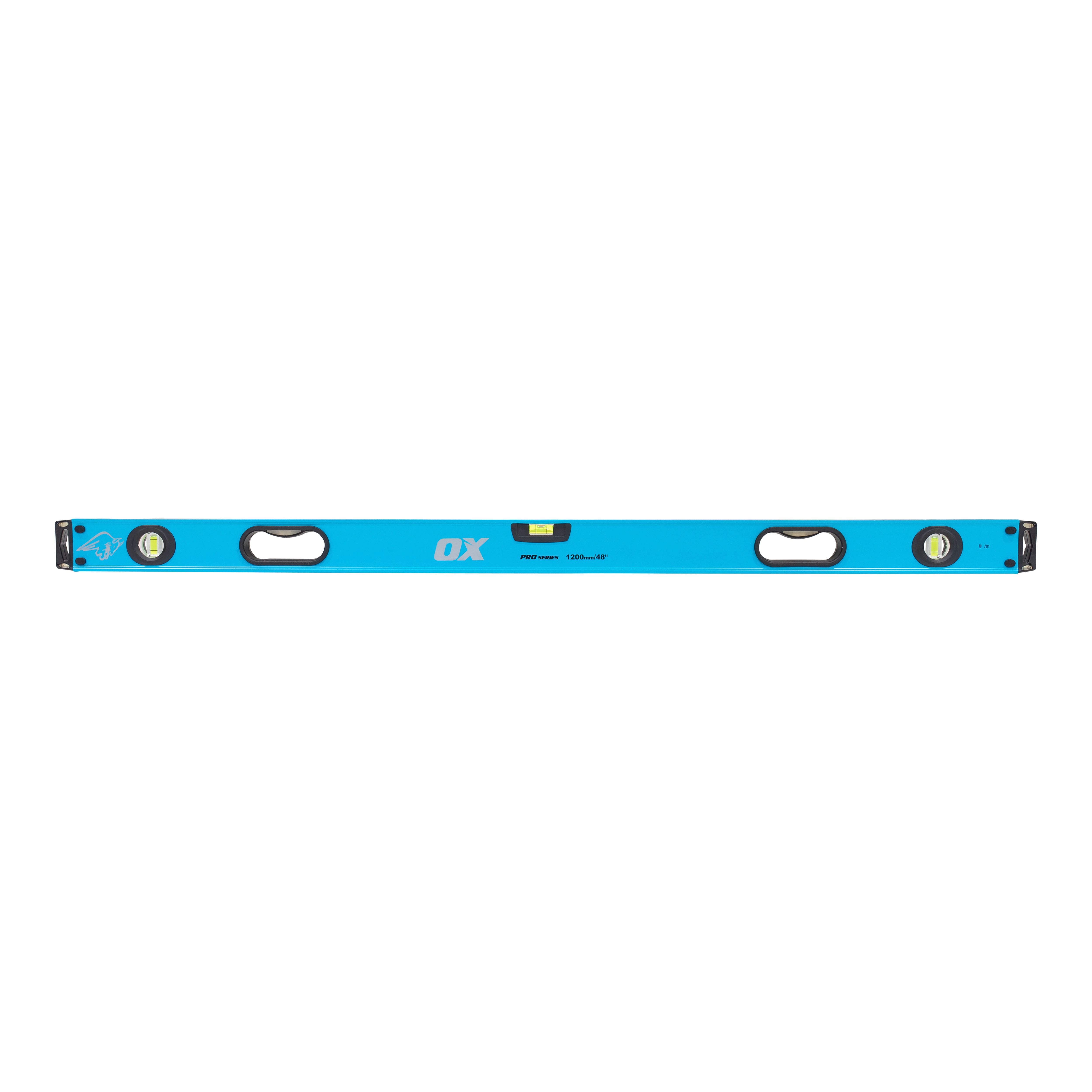 OX Cyan Spirit level set (W)1220mm
