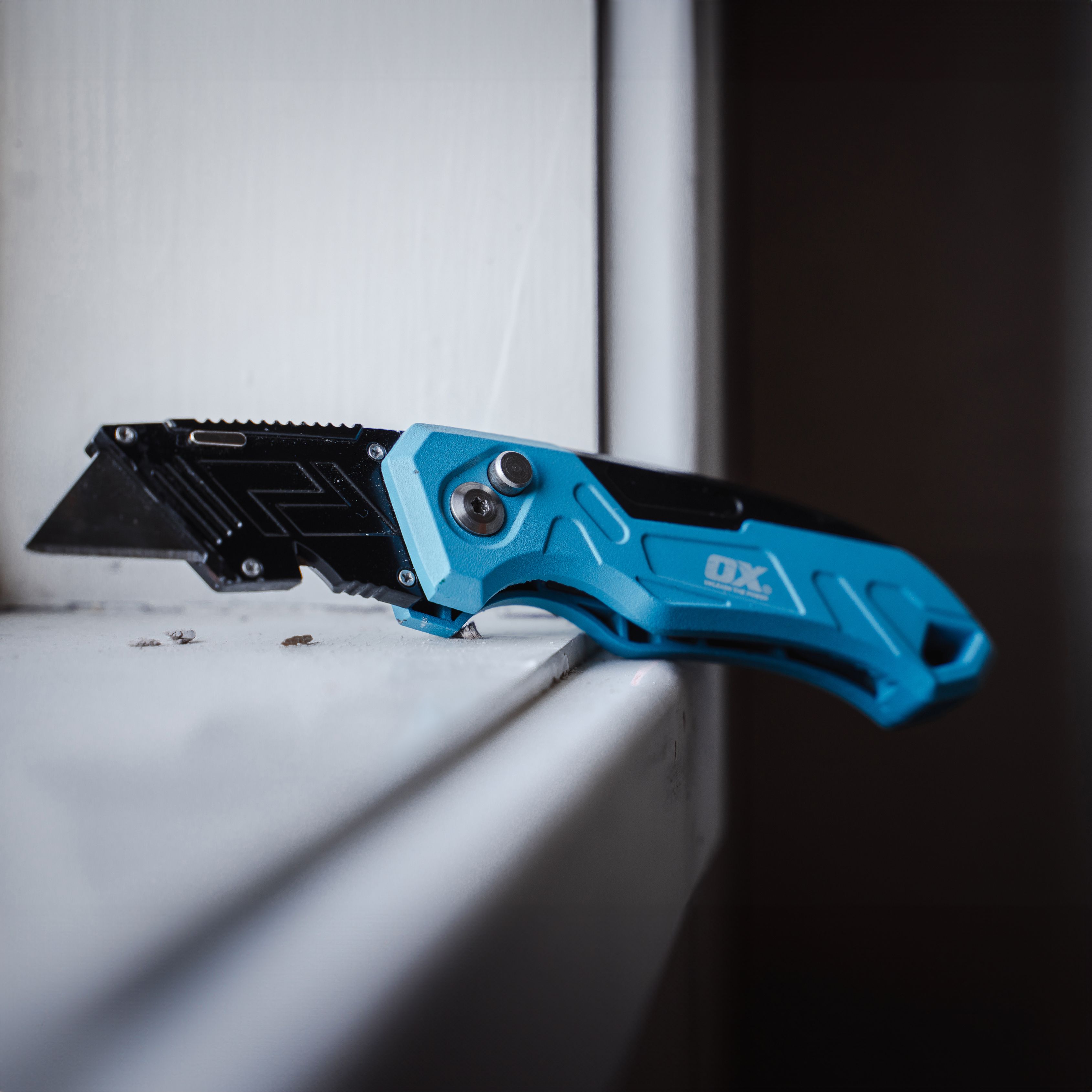 OX OX-P224301 4 piece Blue folding Knife set