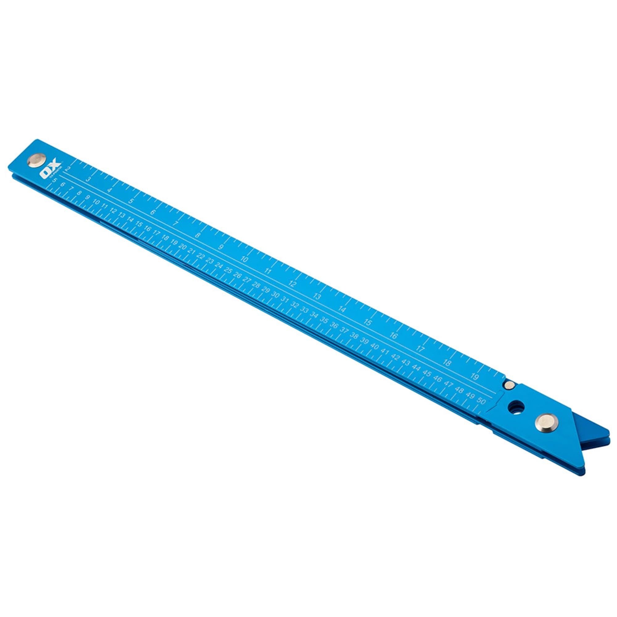 OX Pro Aluminium Folding square (L)600mm (W)3mm