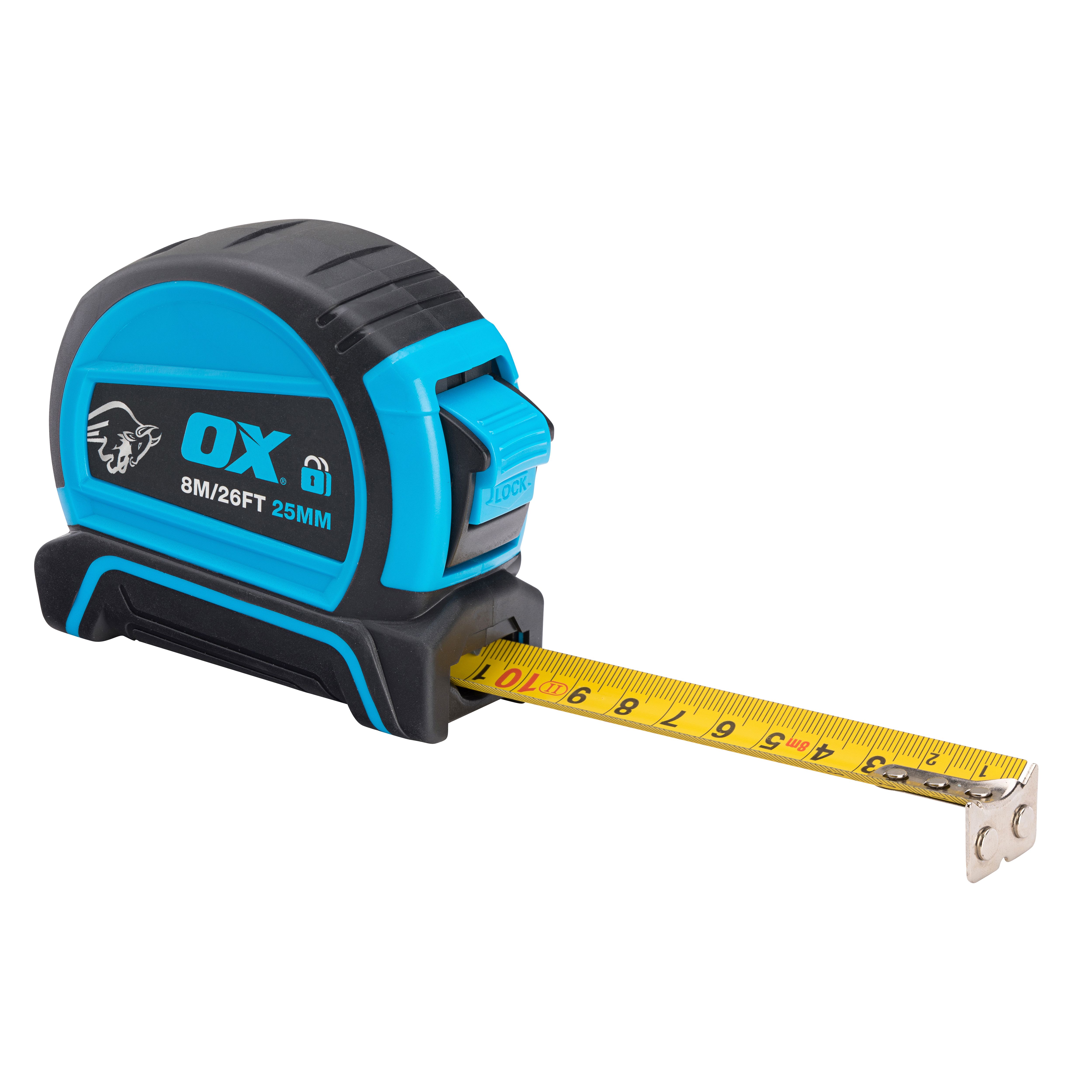 OX Tape measure 8m