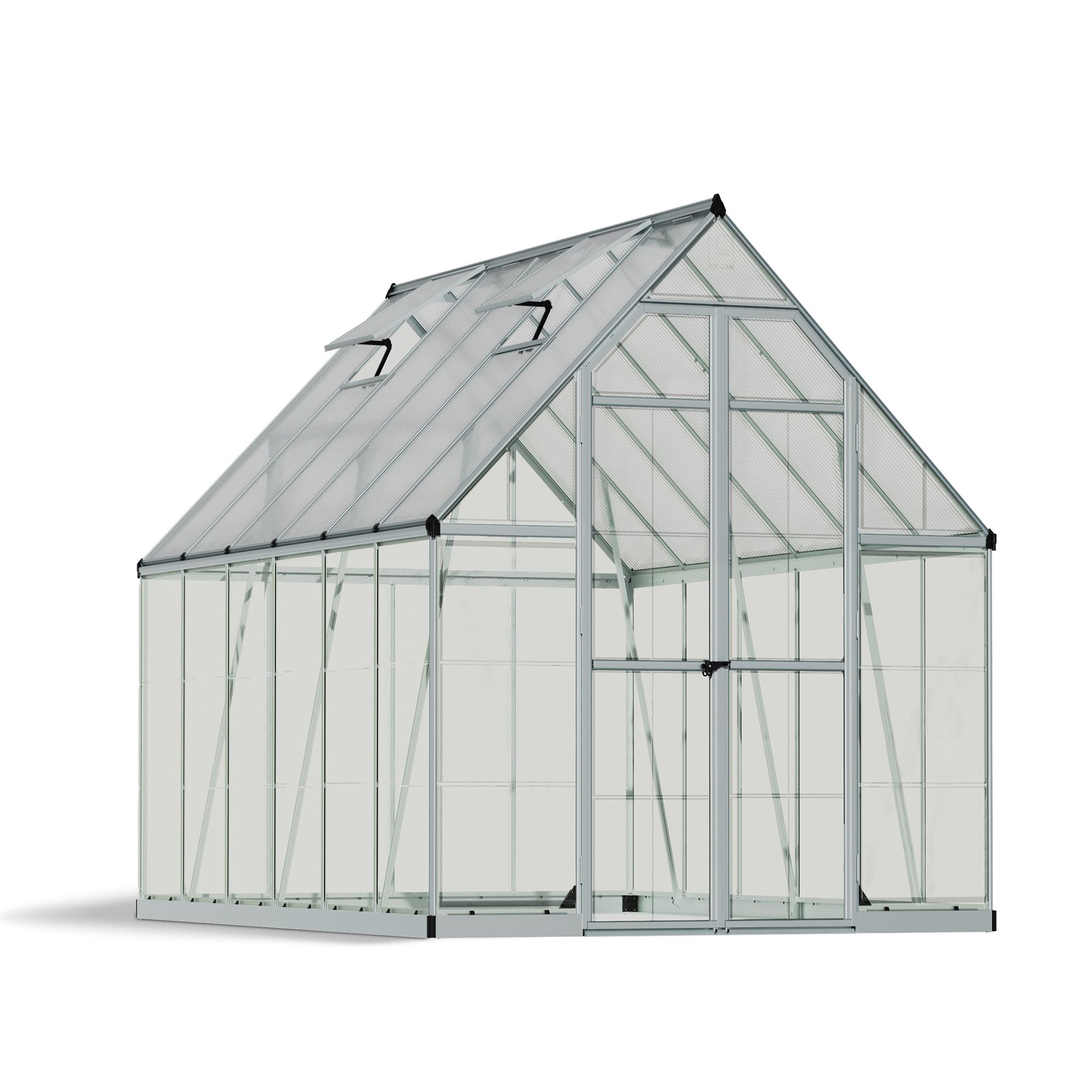 Palram - Canopia Balance Silver 8x12 Greenhouse