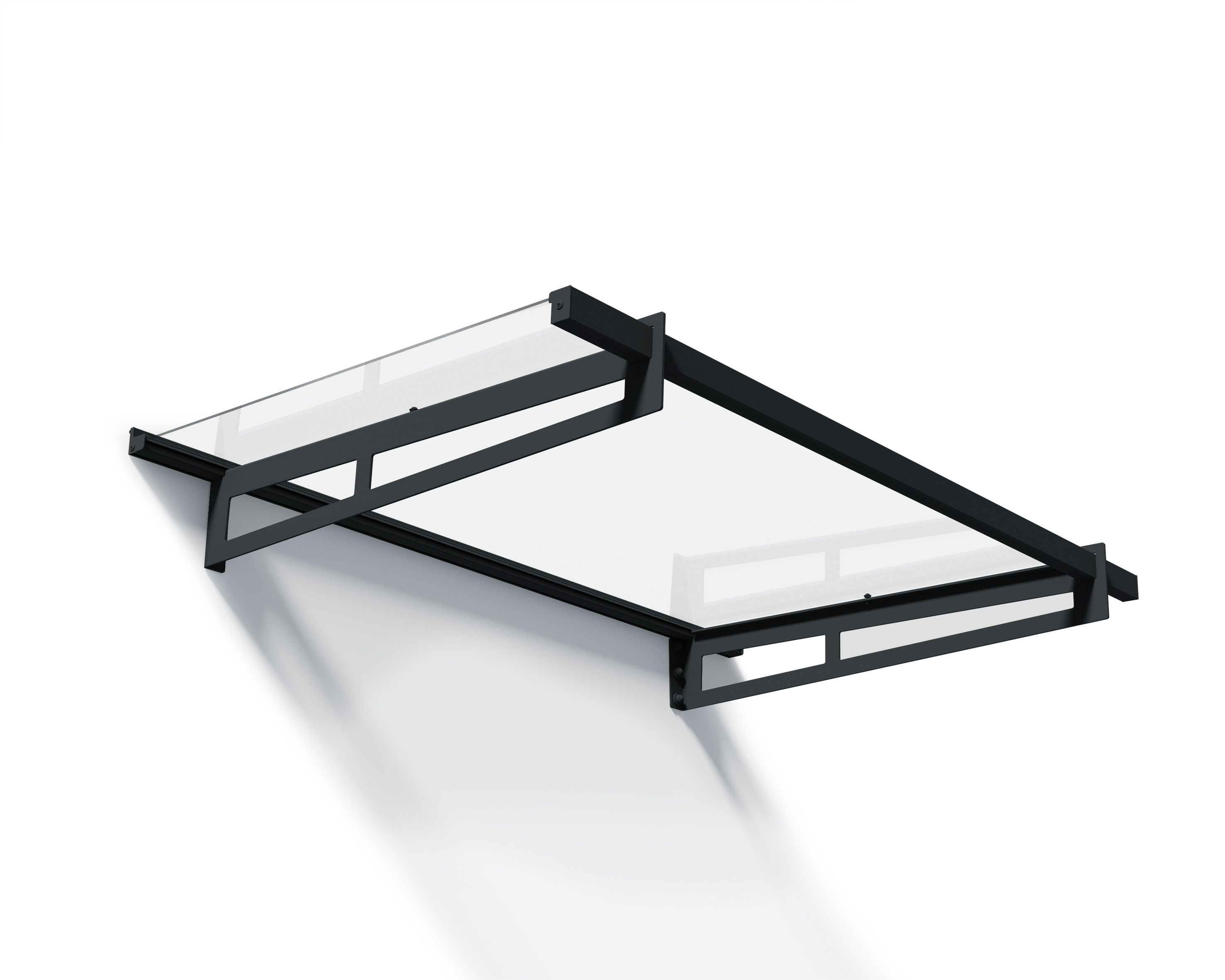 Palram - Canopia Bremen Door canopy, (H)187mm (W)2050mm (D)935mm