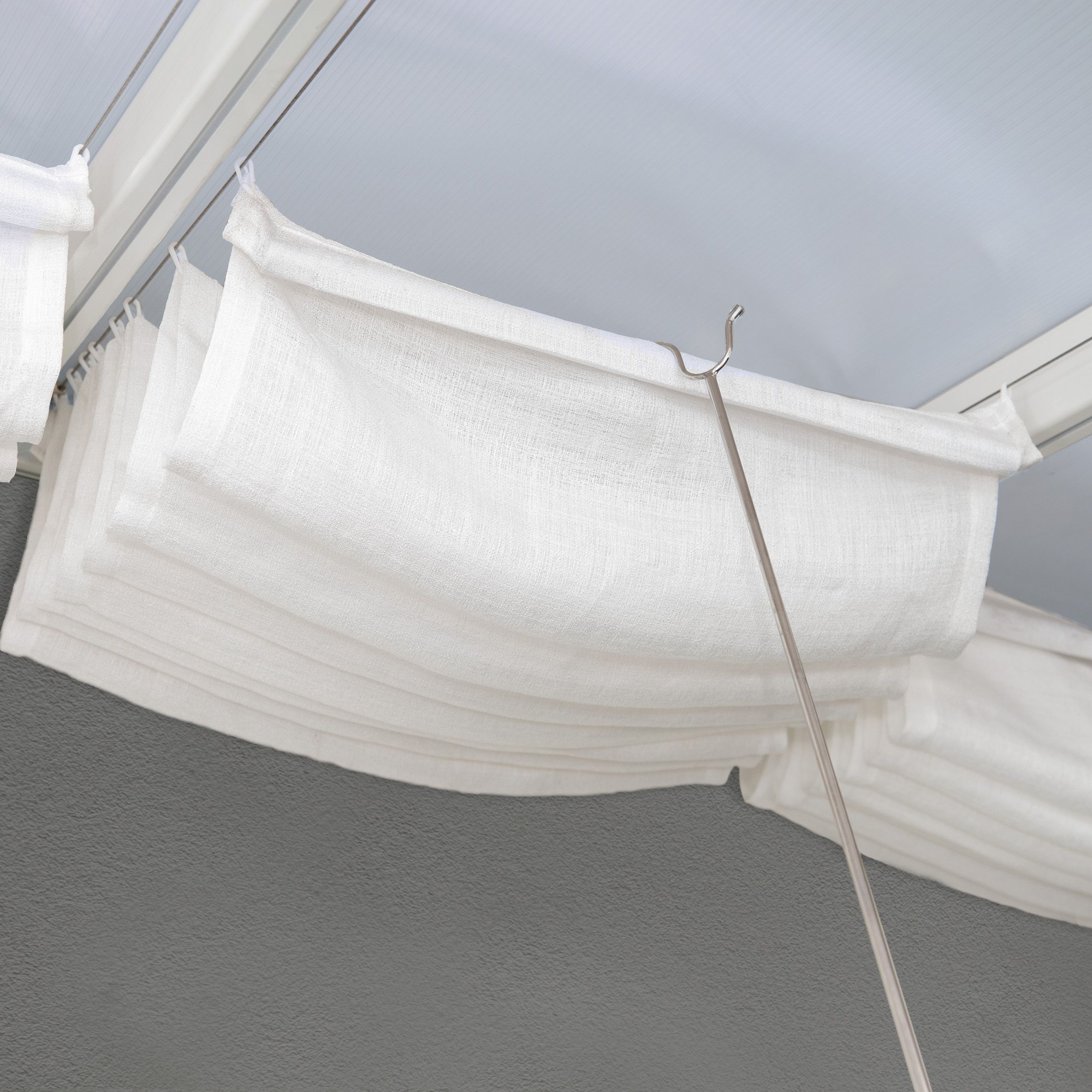 Palram - Canopia Grey Patio cover (H)3400mm (W)5200mm