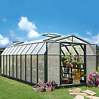 Palram - Canopia Hobby Gardner Green 8x20 Greenhouse