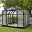 Palram - Canopia Hobby Gardner Green 8x8 Greenhouse
