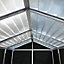 Palram - Canopia Rubicon 12x6 ft Apex Dark grey Plastic 2 door Shed with floor