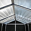 Palram - Canopia Rubicon 8x6 ft Apex Dark grey Plastic 2 door Shed with floor
