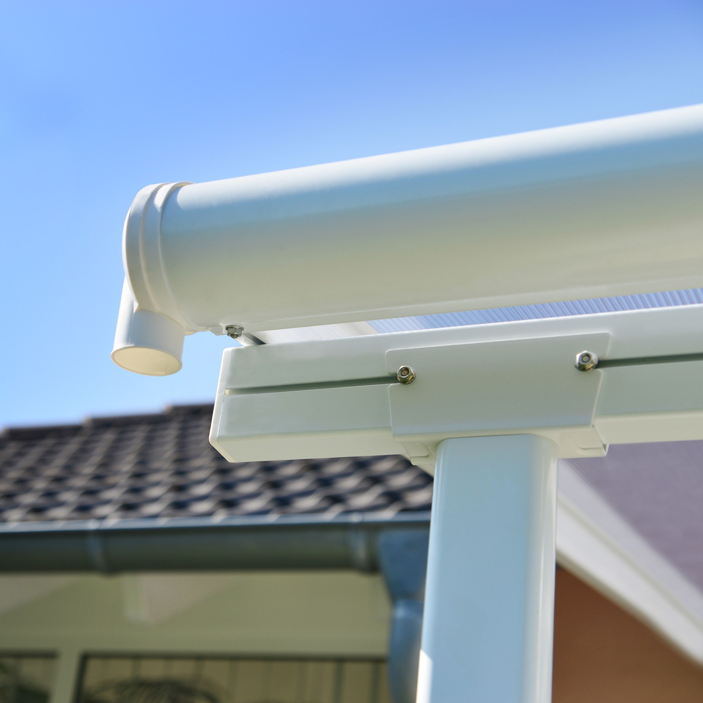 Palram - Canopia White Patio cover (H)3000mm (W)5460mm