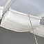 Palram - Canopia White Patio cover roof blind (W) 2900mm (H)540mm
