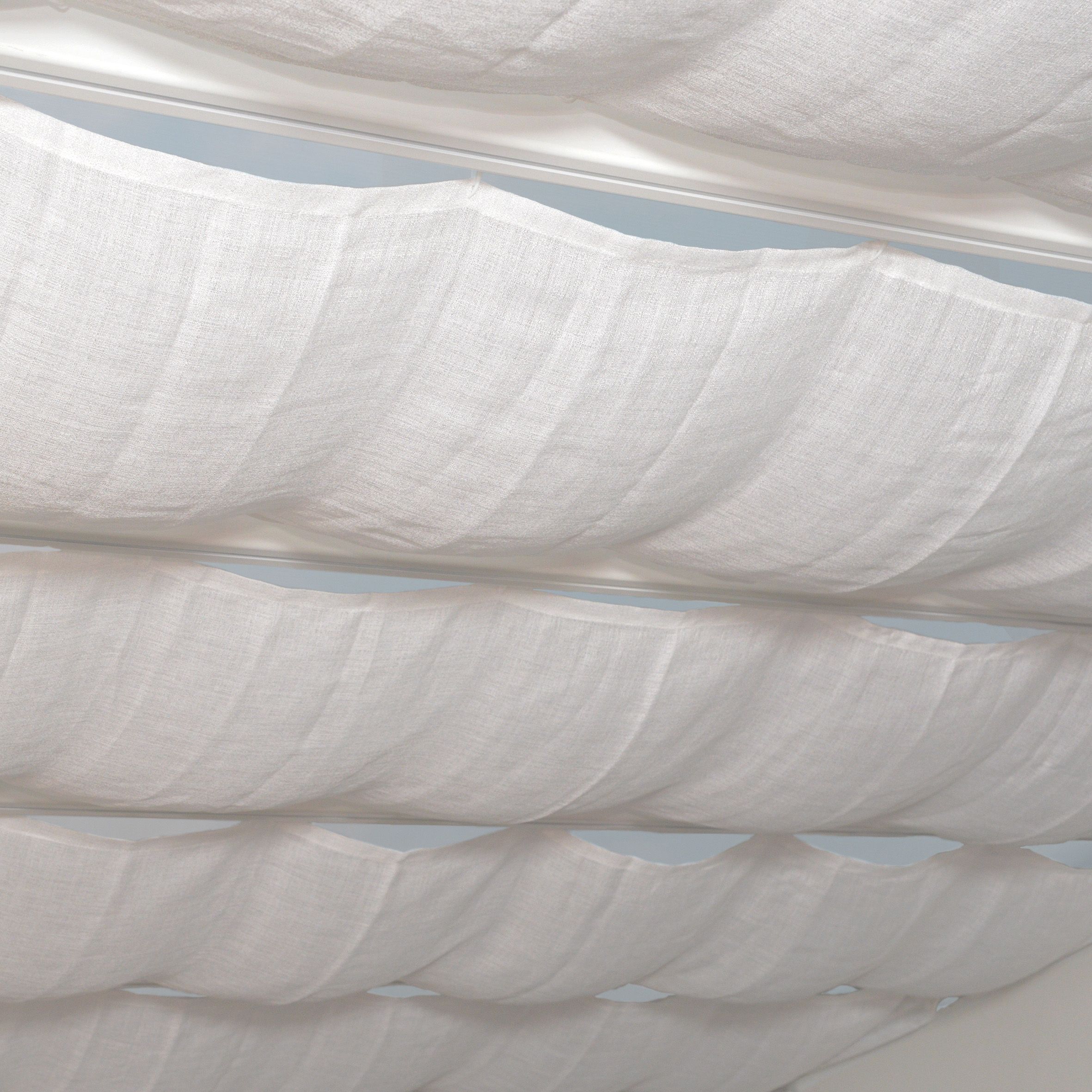 Palram - Canopia White Patio cover roof blind (W) 2900mm (H)540mm