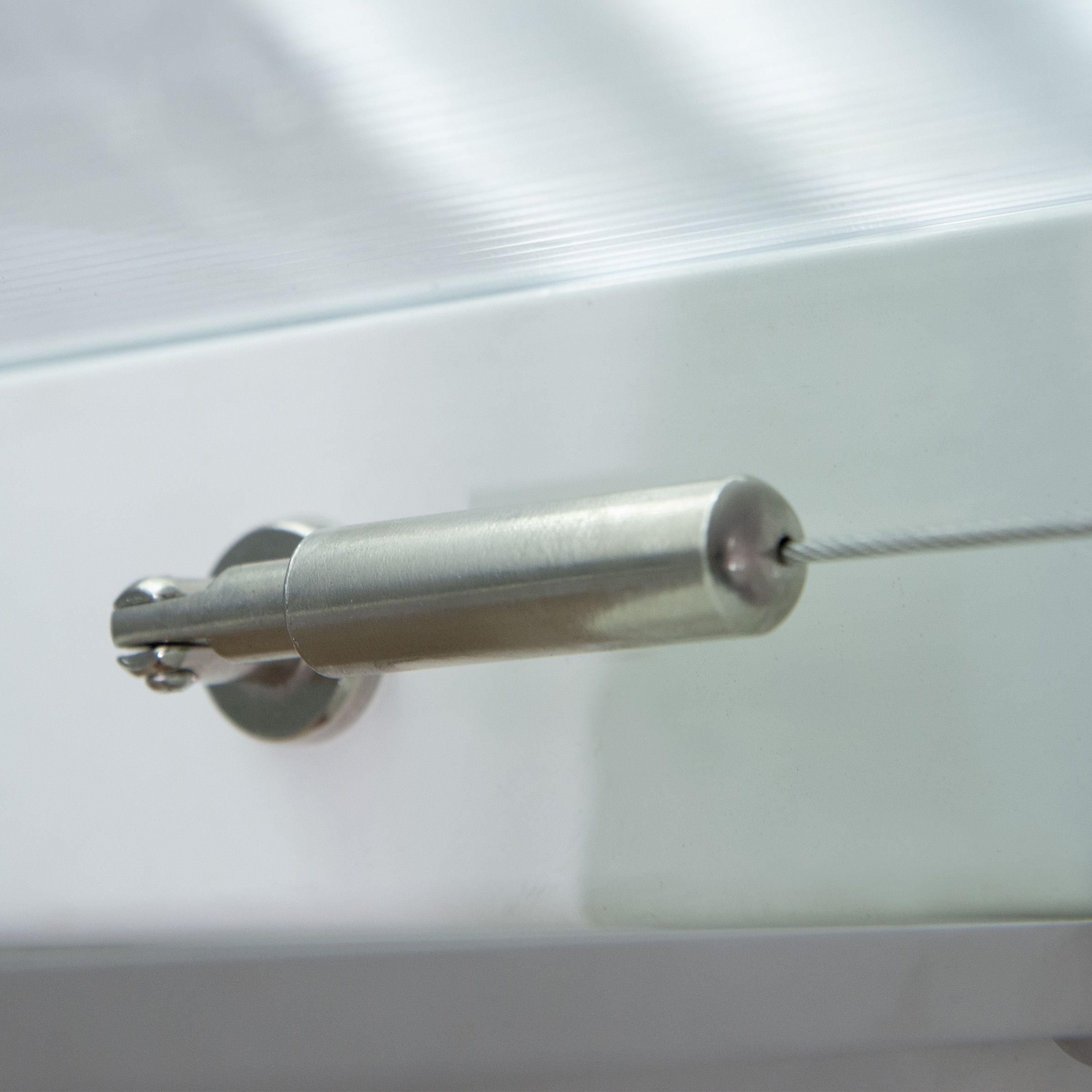 Palram - Canopia White Patio cover roof blind (W) 2900mm (H)540mm
