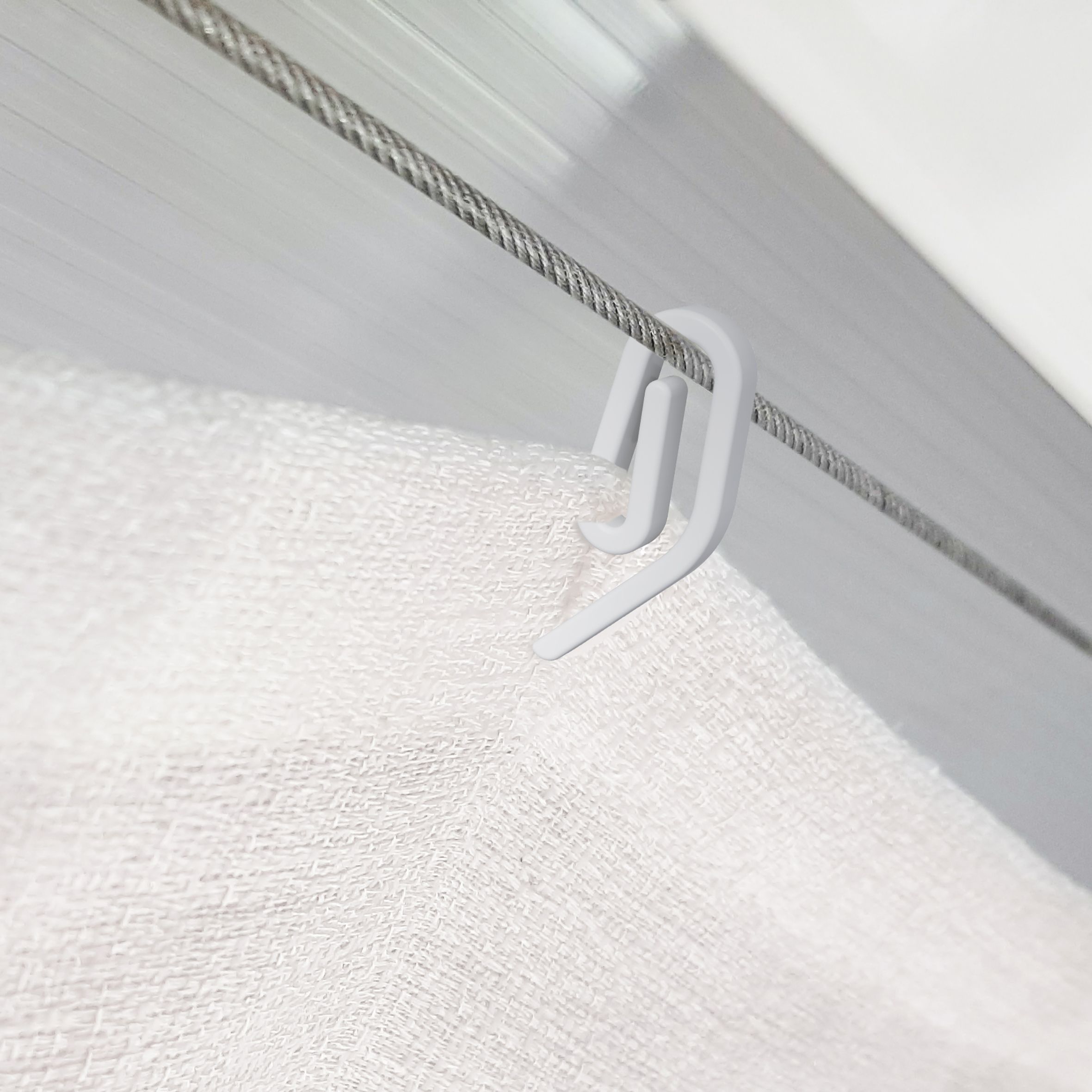 Palram - Canopia White Patio cover roof blind (W) 2900mm (H)540mm