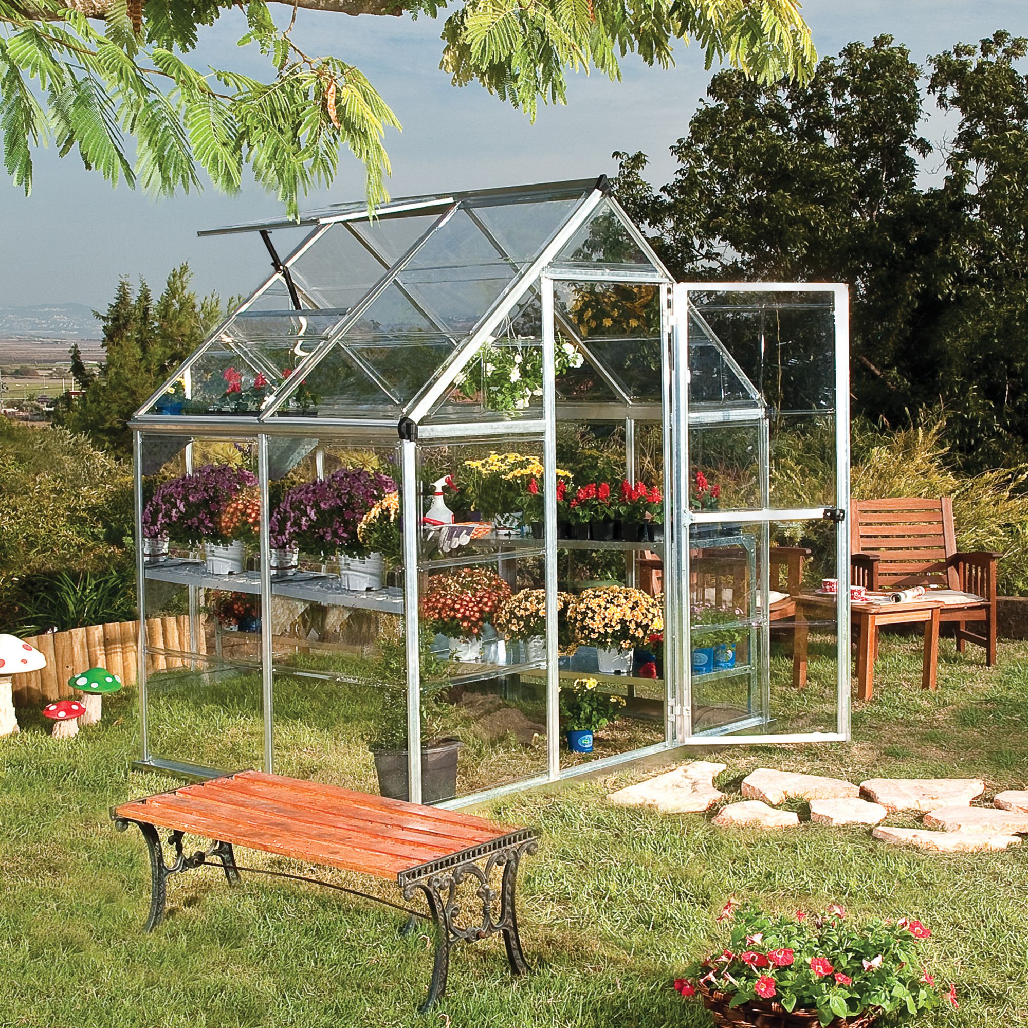 6x4 palram greenhouse