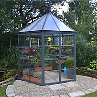 Palram Oasis™ 8x6 Hexagonal Greenhouse
