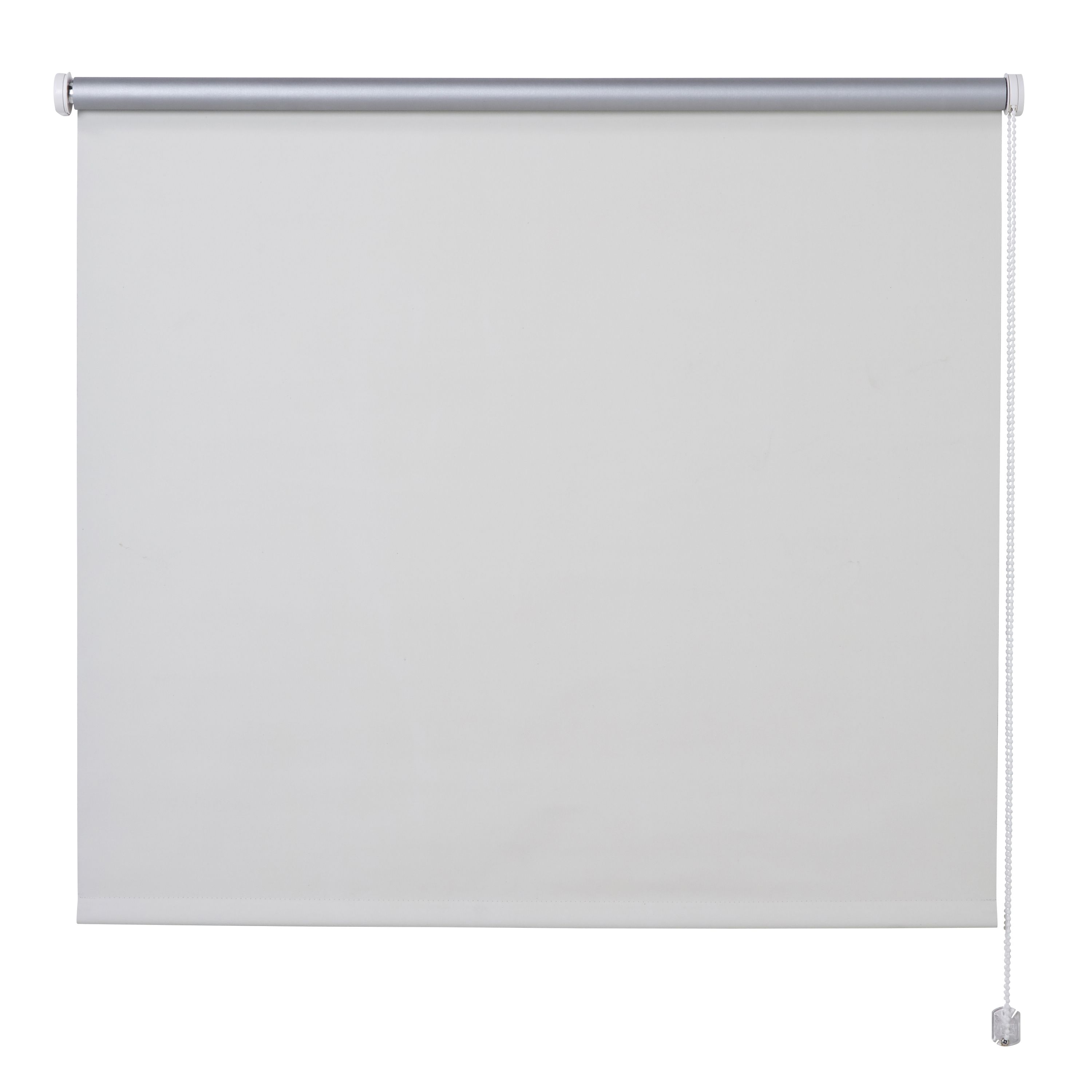 Pama Corded White Plain Thermal Thermo Roller blind (W)120cm (L)195cm